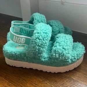 Ugg teal slippers
